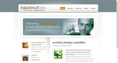 Desktop Screenshot of hazelnutlabs.com